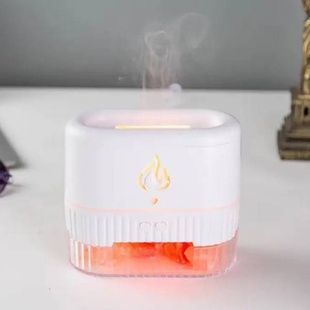 Увлажнитель воздуха с соляными камнями и подсветкой Aroma Diffuser UV-3/FT-1933 Белый