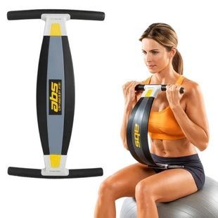 Тренажер універсальний для м'язів преса та всього тіла ABS Advanced Body System Чорний
