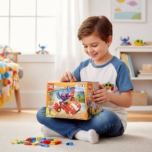 Конструктор детский Стич 77 деталей Stitch PK6011-3