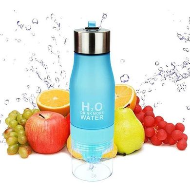 Пляшка соковижималка H2O блакитна