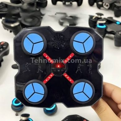 Тренажер боксерський музичний для тренування реакції Intelligent Boxing Machine Чорний
