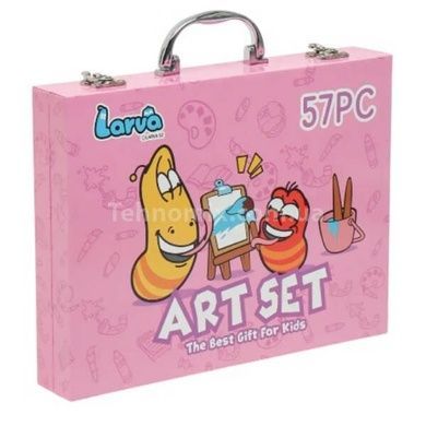 Набір для дитячої творчості 57 предметів Art Set Рожевий