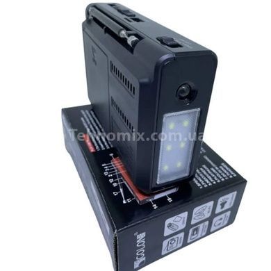 Акумуляторний радіоприймач USB Flash, SD card GOLON RX1313 Чорний