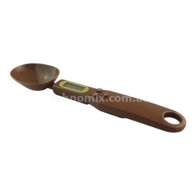 Ложка мірна для кухні цифрова Digital Spoon Scale Коричнева