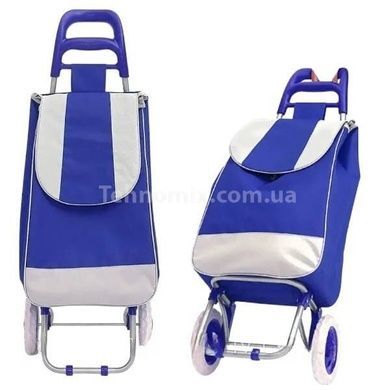 Сумка на коліщатках для покупок Trolley small Синя