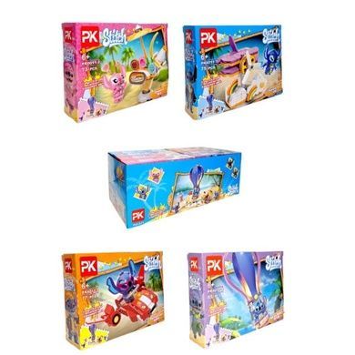 Конструктор дитячий Стич 77 деталей Stitch PK6011-3