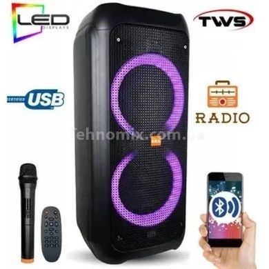 Акустична портативна система з пультом та мікрофоном Bluetooth ZXX-5506