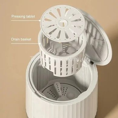 Пральна машина портативна Mini washing machine Біла