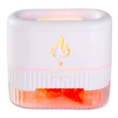 Зволожувач повітря з соляним камінням та підсвічуванням Aroma Diffuser UV-3/FT-1933 Білий