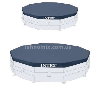 Тент для каркасного басейну 457см Intex 28032 Синій