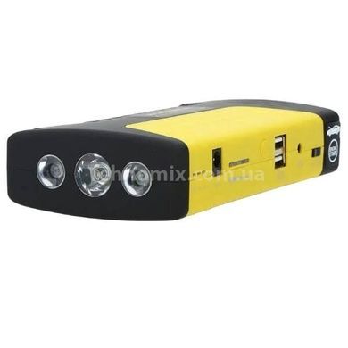 Power Bank с функцией пуско-зарядного устройства в комплекте с кабелями и крокодилами 12V 50800 mAh Черный с