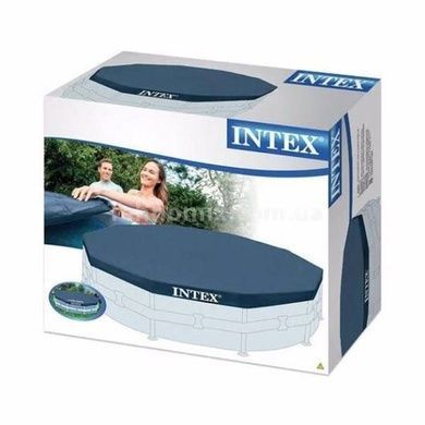 Тент для каркасного басейну 457см Intex 28032 Синій