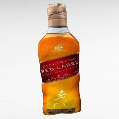 Подушка мягкая декоративная Johnnie 15947 Коричневая с красным