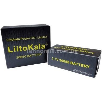Акумулятор високострумовий 26650 5000mAh LiitoKala Lii-50A