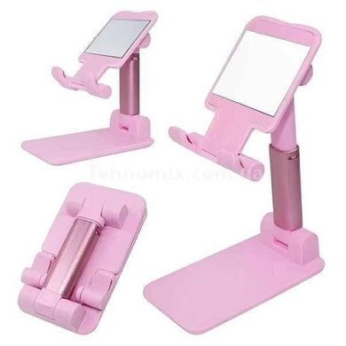 Подставка под телефон Folding Desktop Phone Stand 075 Розовая
