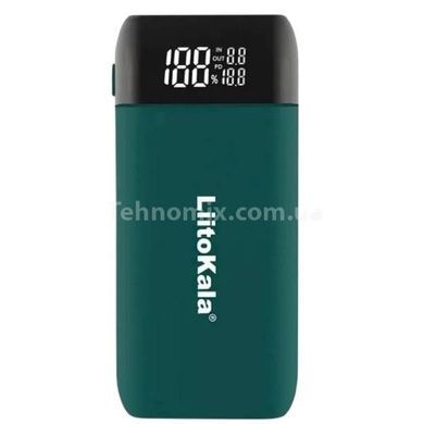 Зарядний пристрій + POWER BANK на 2 акумулятори 18650/21700 з функцією швидкого заряджання LiitoKala Lii-MP2