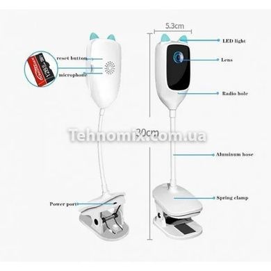Розумна відеоняня з датчиком руху з двостороннім зв'язком SMART WIFI C1