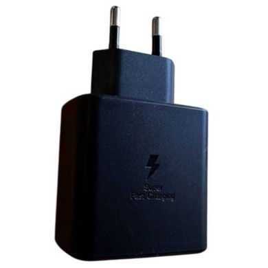 Зарядний пристрій блок живлення + кабель 45W USB-TYPE C 45W Black Edition