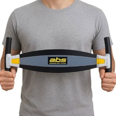 Тренажер універсальний для м'язів преса та всього тіла ABS Advanced Body System Чорний