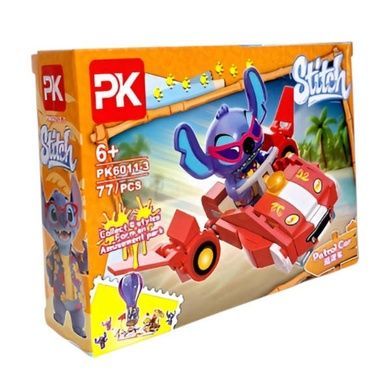 Конструктор дитячий Стич 77 деталей Stitch PK6011-3