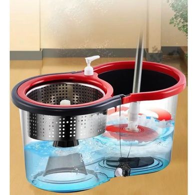 Турбо Швабра с Ведром Spin MOP 360 10л Черная