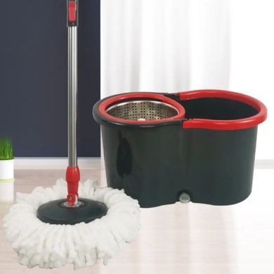 Турбо Швабра с Ведром Spin MOP 360 10л Черная
