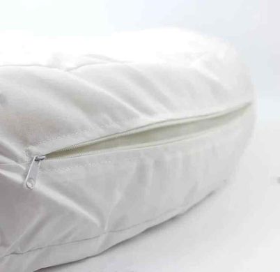 Подушка ортопедична з отвором для вуха Side Sleeper White