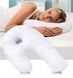Подушка ортопедическая с отверстием для уха Side Sleeper White