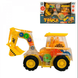 Іграшка Трактор з шестернями з підсвічуванням та звуком Truck Rotating Gear Жовтий