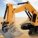 Гусеничний екскаватор з пультом керування XG22-1 Жовтий