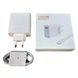 Зарядное устройство блок питания с кабелем USB- C 200W Белое
