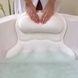 Подушка для принятия ванн с присоской Bathtub pillow 106 Белая