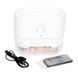 Зволожувач повітря з соляним камінням та підсвічуванням Aroma Diffuser UV-3/FT-1933 Білий