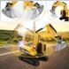 Гусеничний екскаватор з пультом керування XG22-1 Жовтий