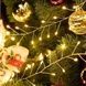 Гирлянда "Роса" серебряная проволока пушистая USB с пультом д/у 50м 500LED Теплый свет