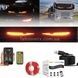 Гибкая LED-панель с запрограммированной анимацией Глазки 16*64 LED 92*374 мм с пультом АРР Matrix Panel