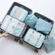 Набір органайзерів для зберігання речей дорожній Travel storage bag XL-940 Блакитний