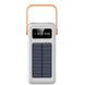 Power bank з ремінцем та ліхтарем 50000mAh YM-635CX Білий