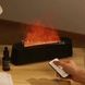 Увлажнитель воздуха с эффектом пламени Flame Diffuser Humidifier Черный