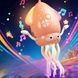 Игрушка аккумуляторная со световыми и звуковыми эффектами Танцующий осьминог 158-21C Розовая
