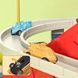 Набор игровой трек многоуровневый Динозавры с подсветкой и звуковыми эффектами 9910 А Разноцветный