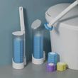Ершик со сменными насадками 6шт для унитаза Toilet cleaner set AND-75-30