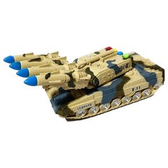 Іграшка Танк із підсвічуванням та звуком на батарейках Military Tank
