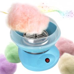 Аппарат для сладкой ваты Cotton Candy Maker + палочки в подарок Голубой