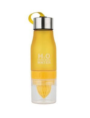 Пляшка соковитискач H2O жовта