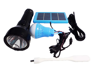 Фонарик ручной BL YW-038 hand torch +bulb+solar