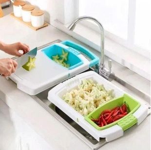 Кухонна обробна дошка на раковину Dish washing 3 в 1