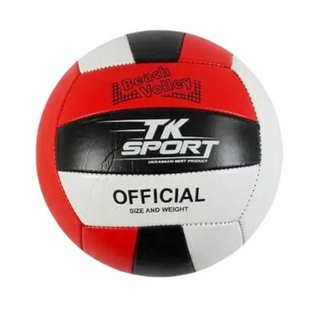 М'яч волейбольний TK Sport З 40072-2 Чорний з червоним