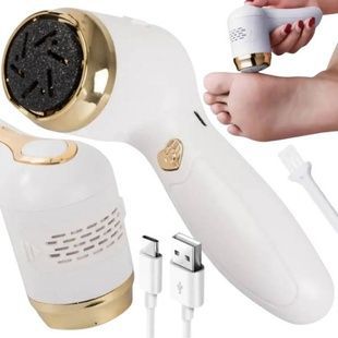 Пемза акумуляторна для видалення грубої шкіри стоп Foot Grinder Y2023-1 Біла