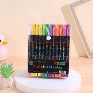 Маркери акрилові Acrylic marker на 24шт AND 1188-24
